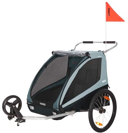 Thule Coaster Xt Fahrradanhänger Soft Blue, One-Size