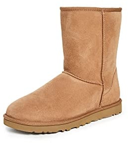 UGG Men's Classic Short Boot, Chestnut, 12