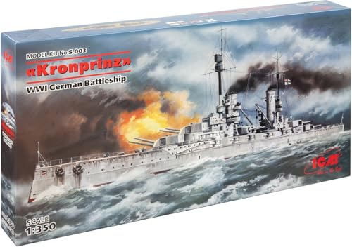 ICM ICMS003 S.003 - WWI German Battelship Kronprinz, Schwarz