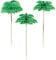 (PKT) Palm Tree Honeycomb Picks 7.6cm (12 pk)