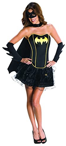 Rubie's 3 880557 L - Batgirl Corset Erwachsene Kostüm, Größe L Halloween