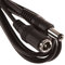 CDL Micro 3 Metres DC Jack 5.5mm x 2.1mm Power Male to Female M-F Extension Cable for CCTV - Black