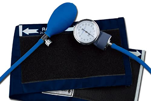 GIMA 32704 YTON - Esfigmomanómetros, sin látex, color azulSin látex