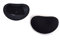 DGYAO Self-Adhesive Bra Pad Enhancer Breast Pad Bra Inserts Breast Push Up Bra Pads One Pair of Bikinis Swimsuit Push Up Removable Bra Pads Inserts, Black Black, Free