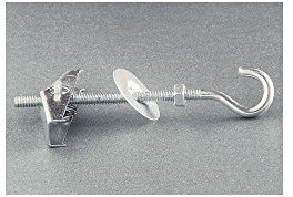 TASSELLO ANCORA FARFALLA IN ACCIAIO OCCH. APERTO @ 14 MM. (100 PZ.)