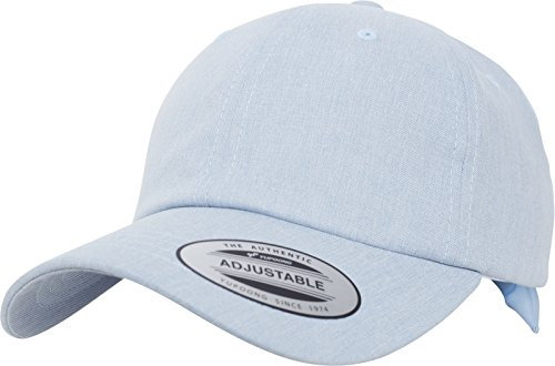 Flexfit Cap Satin Bow Dad Cap, Light Sky, one Size, 6245MS