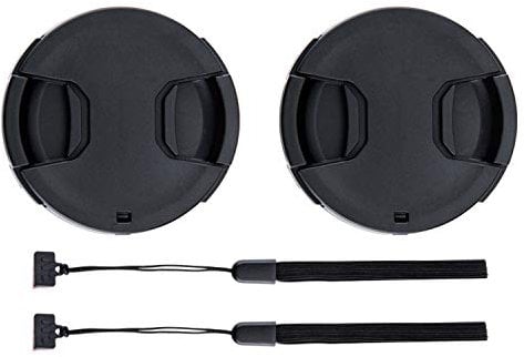 PROfezzion 52mm Copriobiettivo Anteriore per Nikon D3000 D3100 D3200 D3300 D5000 D5100 D5200 D5300 D5500 con AF-S 18-55 mm per Fujifilm X-M5 e Altri Obiettivi con Filettatura Filtro 52 mm