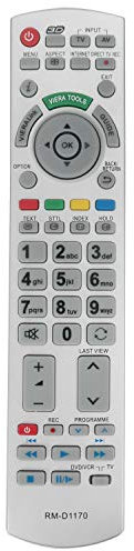 VINABTY RMD1170 RM-D1170 Ersatz Fernbedienung für Panasonic LED LCD Bravia Plasma TV N2QAYB000672 N2QAYB000504 N2QAYB000673 N2QAYB000752 N2QAYB000715 N2QAYB000490 N2QAYB000572 Remote Controller
