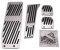 TAKPART Fußpedal Pedalauflagen Pedale Fußpedal Aluminiumlegierung Pedalset Bremspedal für X1 E30 E36 E87 E46 E90 E91 E92 E93