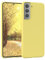 EAZY CASE - Silikonhülle für Samsung Galaxy S21 5G Hülle Silikon Case Gelb weich stoßfeste Handyhülle Galaxy S21 Schutzhülle mit Kameraschutz Dünn Premium Schutz Cover TPU Phone Bumper in Pastellgelb