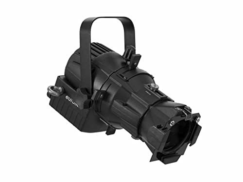 EUROLITE LED PFE-20 WW Profile Spot sw | Handlicher Bühnenscheinwerfer mit 20-W-COB-LED, CRI > 90