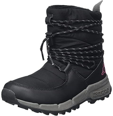 Kappa Numar, Scarpe da Ginnastica Unisex-Adulto, Black Dk rosé, 40 EU