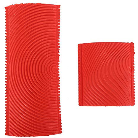 outils de peinture au pinceau effet grain de bois en caoutchouc,Outils de décoration murale bricolage, outil de peinture murale imitation grain de bois pour la décoration de la maison (ensemble d