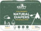 Happy Little Camper Pannolini usa e getta naturali per bambini, ultra assorbenti, ipoallergenici, senza cloro, senza profumo, sicuri per la pelle sensibile, Junior, pannolini taglia 6, 17 pezzi