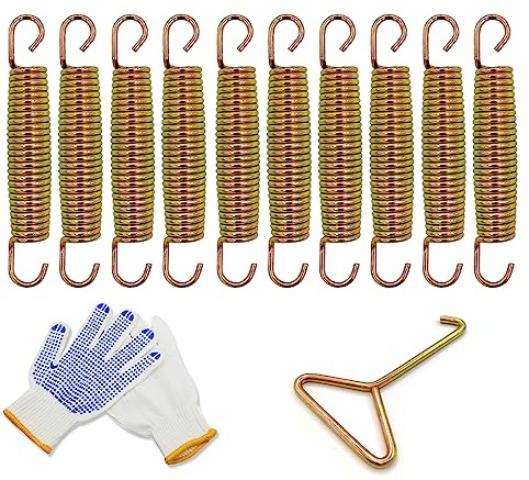 Trampolin-Federn, 10 Stück (16,5 cm)
