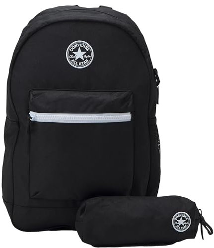 Converse Unisex CNV_9A5518-023_OS Backpack, Schwarz