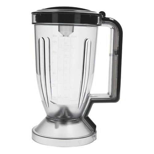LUTH Premium Profi Parts Mixeraufsatz kompatibel mit Siemens 00746449 Mixbecher Deckel Einfülltrichter Messer für Küchenmaschine