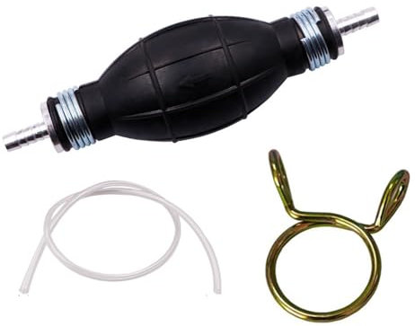 Bomba Manual de Combustible,Armastuse Bomba Extractora Aceite Coche con Manguera de 2M y 1Abrazaderas, Bomba Gasolina, Bomba Transferencia Universal para Automóviles, Barco y Cortadora