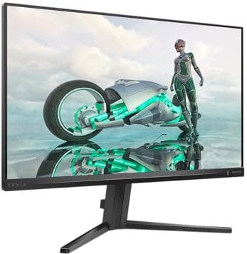 PHILIPS Evnia 24M2N3200S - Monitor da gioco FHD da 24 pollici, 180 Hz, 0,5 ms, FreeSync Prem., G-Sync comp. (1920x1080, HDMI 2.0, DisplayPort 1.4) nero-grigio