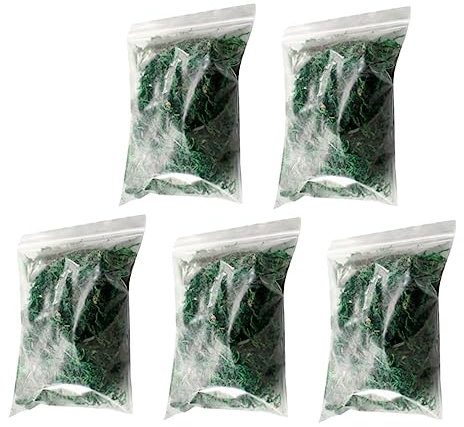 SEWOART 10packungen Künstliche Moos-flechten Dekorative Imitation Für Mikro-landschaften Bastelarbeiten Und Blumenarrangements Pro Packung Für Gartenliebhaber Und -Dekorationen