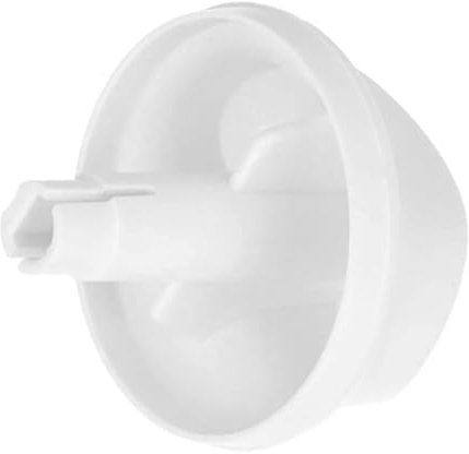 SPARES2GO Control Knob for Indesit IDC75 IDC75B IDC85 IDC8T3B fits Whirlpool STC407WB Tumble Dryer (White)