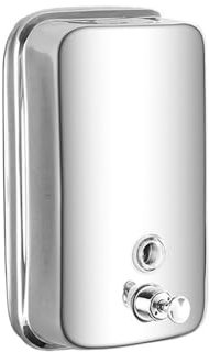 zhongqunli Schaumseifenspender Hotel-Seifenspender aus Edelstahl 304, Wand-WC-Händedesinfektionsmittel, Stanzpresse, Flasche Hotel-Händedesinfektionsmittel Handseifenspender(Medium)