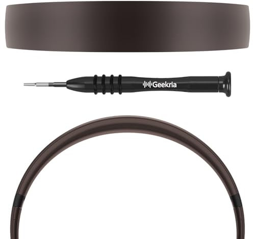 Geekria Replacement Headband Pad Compatible with Beats Studio Pro (A2094) Headphones, Replacement Band Repair Part (Dark Coffee)