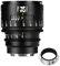 Obiettivo cinematografico manuale professionale full frame 7artisans 24 mm T2.1 serie Infinte, compatibile con attacco EF per fotografia e riprese video, nero