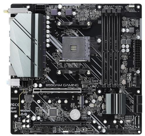 B550AM GAMING Motherboard AM4 AMD B550M 4xDDR4 DIMM NVME M.2 5500 5600 5300G 3950 4700 5700 cpu