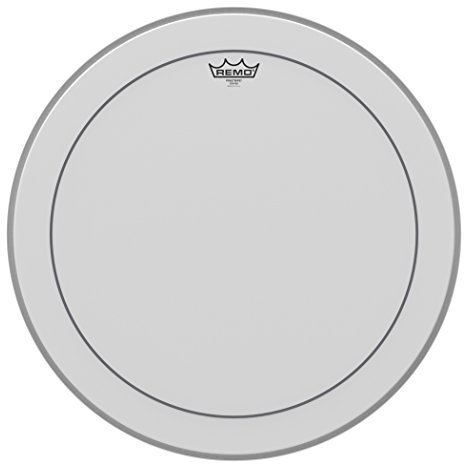 Remo Schlagzeugfell Pinstripe Weiss aufgeraut Bassdrum 22 PS-1122-00