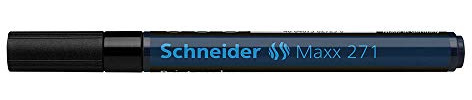 Schneider Schreibgeräte Lackmarker Maxx 271, 1-2 mm, schwarz