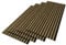 Stegu PROLINE lamelles acoustiques Chêne – 120x60 cm, 4 pièces – certification FSC® – panneaux acoustiques – absorption sonore et décoration murale élégante