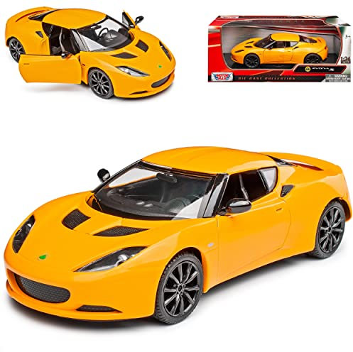 Motormax Lotus Evora S Coupe Gelb Ab 2009 1/24 Modell Auto