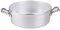 Ollas Baja cazuela Agnelli, Aluminio BLTF, con 2 Asas en Acero Inoxidable, Plata, 26 cm