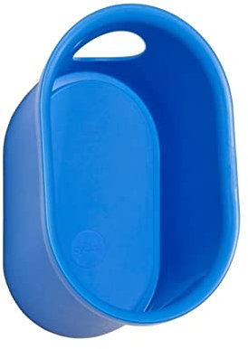 Cycloc Loop – Wall Mount Bike Accessory Storage – Suitable for Cycle Helmets, Pumps, Gloves Etc - Blue
