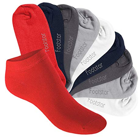 Footstar Kinder Sneaker Socken (10 Paar) - Sneak it! - Metropolis 23-26