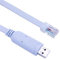 USB-Konsolenkabel, USB auf RJ45-Konsole, für Windows/Vista/Mac/Linux, 1,8 m, Blau