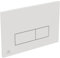 Ideal Standard Oleas P2 Pneumatic Toilet Flush Plate, R0119AC, White