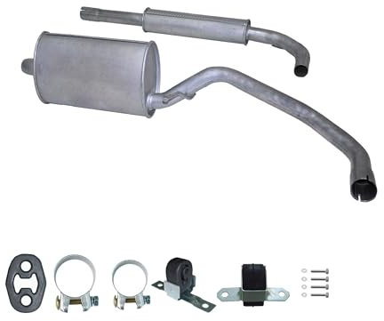 Ferroz Export Ersatz für Komplett Auspuff ab Kat VOLKSWAGEN LUPO 1.4i 16V 1998-2005 + Anbaukit