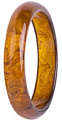 XCSM Vintage Harz Acryl Armreif für Frauen Mädchen Geometrische unregelmäßige quadratische runde Manschetten Armreifen Hochzeit Geburtstag Weihnachtsfest Modeschmuck