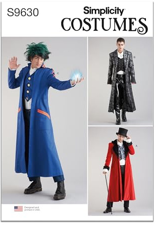 Simplicity SS9630BB Men/BOY Costume BB (44-46-48-50-52)