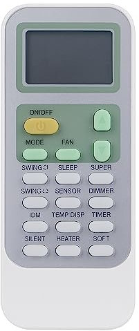 ALLIMITY Reemplazo de Mando a Distancia Aire Acondicionado adaptar por Hisense Air Conditioner AC A/C DG11J1-16 DG11J1-01