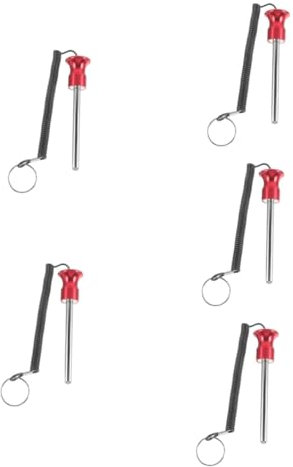 BIUDECO 5stücke Kraftstation Gewichtsplatte Ladestift Aus Stabiler Fitness Zubehör Für Effektives Armtraining Kompatibel Mit Verschiedenen Hantelscheiben Und Fitnessgeräten