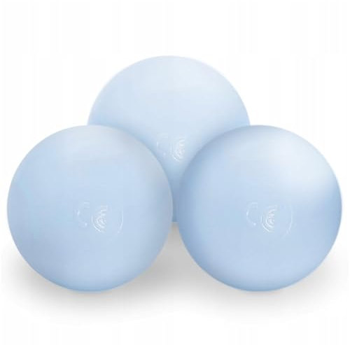 MISIOO Spielzeug ab 1 Jahr - Baby Spielzeug - 50 Bälle für Bällebad - 6 cm - Sicherer - Ungiftiger Kunststoff - Blau - Perfekt für Kinder - Fördert sicheren Spielspaß und Motorik