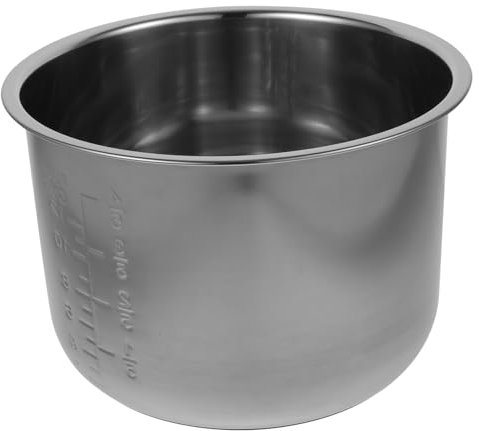 Alipis Rice Cooker Inner Pot Non-Stick Cooking Pot for Kitchen Supply Stainless Steel Replacement Accessory for Electric Cooker