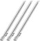 Lot de 3 tubes de brûleur 67489 67491 66074 pour barbecues Weber Genesis II et II LX 300, pièces de rechange pour Weber GS4 Genesis 2 E-310/E-330/S-310/E-315/S-335/S-345 et plus encore, pièces de