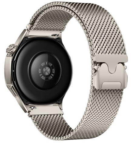 ZZMY Uhrenarmband 22mm Edelstahl Kompatibel mit Garmin Venu 3/Venu 2 45mm Armband,für Huawe Watch GT6/GT5/GT4/GT3/GT2 46mm Armband,Fallschirm-Style Magnet Schnalle uhrband für Damen Herren