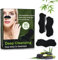 Robofun Mitesserentferner Stripes, 80 Stück Natürliche Bambuskohle Mitesser Strips, Nose Strips Blackhead, Zum Entfernen von Mitessern und Zum Freimachen verstopfter Poren für Männer und Frauen