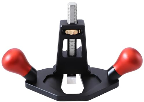 Défonceuse portative en alliage d'aluminium, réglage précis de la profondeur pour des coupes fines