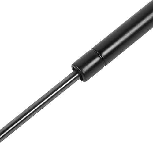 Badafaci Hydraulische Gasdruckfeder, Deckelheber, 500 Mm Achsabstand, 200 Mm Hub, 100 N Druck, mit Flachkugelgelenkverbindern für Oberlichtschränke, für Geräte, Klappdeckel, Imbisswagen, (Kugelkopf)